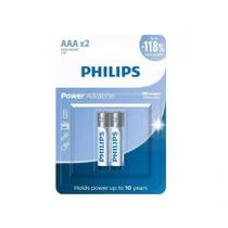 Pilha Alcalina Aaa Cartela C/2 Unidades Philips Pilha Alcalina Aaa Cartela C/2 Unidades Philips