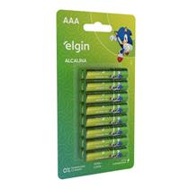 Pilha Alcalina Aaa Com 16 Unidades Elgin F108