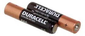 Pilha Alcalina AAA Duracell Palito 1,5V com 2 Unidades