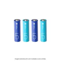 Pilha Alcalina AAA e AA Xiaomi Com 4 Unidades Colorido SORTIDAS KIT