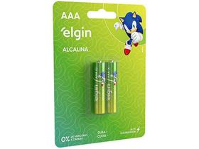 Pilha Alcalina AAA ELE000000082154 Elgin 1,5V 2 Unidades Pilha Alcalina AAA ELE000000082154 Elgin 1,5V 2 Unidades