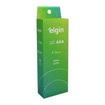 Pilha alcalina aaa elgin 1.5v tubo com 24 unidades Pilha alcalina aaa elgin 1.5v tubo com 24 unidades