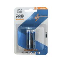 Pilha Alcalina AAA LR03 Cartela com 2Und 1,5V Proeletronic Pilha Alcalina AAA LR03 Cartela com 2Und 1,5V Proeletronic