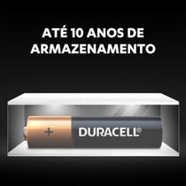 Pilha Alcalina aaa Palito duracell com 2 unidades