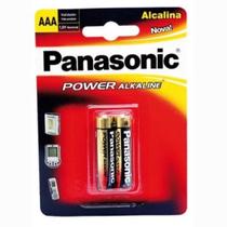 Pilha Alcalina AAA Panasonic - 2 Unidades