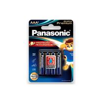Pilha Alcalina Aaa Pequena Panasonic Premium Com 4 Unidades Pilha Alcalina Aaa Pequena Panasonic Premium Com 4 Unidades