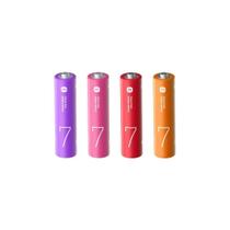 Pilha Alcalina AAA Xiaomi Com 4 Unidades Colorido Pilha Alcalina AAA Xiaomi Com 4 Unidades Colorido