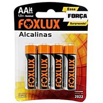 Pilha alcalina blister aa c/4 foxlux