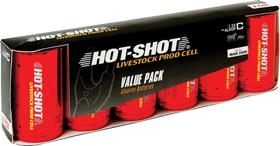 Pilha alcalina C Hot Shot ALK-DP, pacote com 6 Pilha alcalina C Hot Shot ALK-DP, pacote com 6