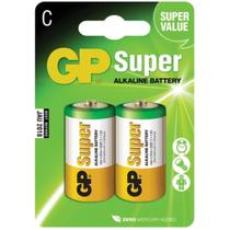 Pilha Alcalina C Média 1.5v c/ 2un GP Batteries