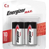 Pilha Alcalina C Média Energizer Max Com 2 unidades