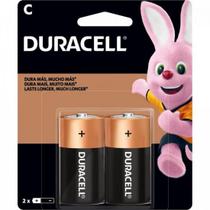Pilha Alcalina C MN1400 (C/2 Pilhas) Duracell Pilha Alcalina C MN1400 (C/2 Pilhas) Duracell