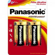 Pilha Alcalina D 1,5V Lr20Xab2B Panasonic (Cartela Com 2 Un)