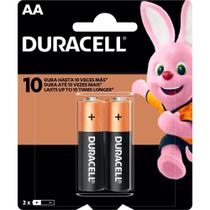 Pilha Alcalina Duracell AA MN1500 Caixa com 24 Pilhas em Cartelas com 2 Pilhas