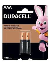 Pilha Alcalina DURACELL (AAA) Palito Cartela com 2Un