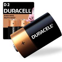 Pilha Alcalina Duracell Grande D 2 unidades Duracell Pilha Alcalina Duracell Grande D 2 unidades Duracell