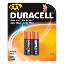 Pilha Alcalina Duracell Peq.Aa2 C/2 . / Kit C/ 12 Unidades