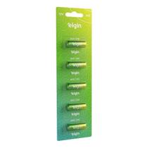 Pilha Alcalina Elgin A23 12V Brinquedos e Câmeras Blister 5 Unidades