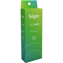 Pilha Alcalina Elgin AAA Palito Tubo 24 Unidades Longa Duração Pilha Alcalina Elgin AAA Palito Tubo 24 Unidades Longa Duração