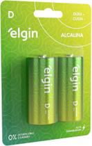 Pilha Alcalina Elgin LR20 - 1.5V (2 Pilhas) Pilha Alcalina Elgin LR20 - 1.5V (2 Pilhas)