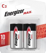 Pilha Alcalina Energizer Max C Média - C/2 Pilhas Pilha Alcalina Energizer Max C Média - C/2 Pilhas