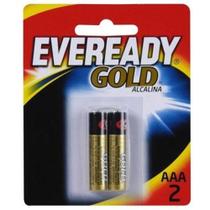 Pilha Alcalina Gold AAA 1.5V A92BP2 Cartela 2UN Eveready