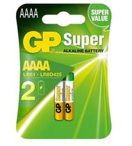 Pilha alcalina gp mini aaaa 1,5v - blister c/ 2