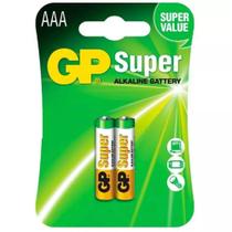 Pilha alcalina gp super aaa blister com 2