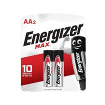 Pilha Alcalina Max Aa Cart 2 Sm-96 Energizer Pilha Alcalina Max Aa Cart 2 Sm-96 Energizer