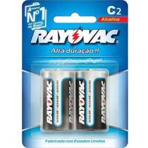 Pilha Alcalina Média 1,5v Tipo C2 Rayovac Embalagem C/ 2 Pçs Pilha Alcalina Média 1,5v Tipo C2 Rayovac Embalagem C/ 2 Pçs