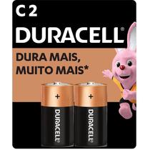 PILHA ALCALINA MEDIA C 02und DURACELL PILHA ALCALINA MEDIA C 02und DURACELL