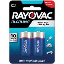 Pilha Alcalina Média C - 12 Blisters X 2 Unidades Pilha Alcalina Média C - 12 Blisters X 2 Unidades