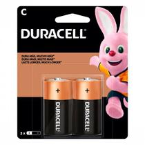 Pilha Alcalina Media C Blister com 2 Duracell MN1400B2 Pilha Alcalina Media C Blister com 2 Duracell MN1400B2