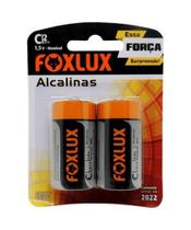 Pilha Alcalina Media C Blister Com 2 - Foxlux