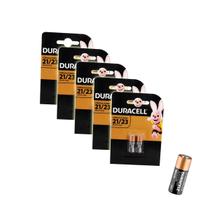 Pilha Alcalina Mn21 23 A23 12v Duracell 2u Kit 5