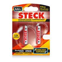 Pilha Alcalina Palito 1,5V AAA Cartela Com 2 Unidades