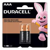 Pilha Alcalina Palito AAA 02und DURACELL