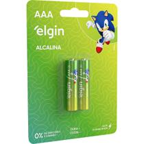 Pilha Alcalina Palito (aaa) 1,5 V, 2 Peças, Ele000000082154 Elgin Pilha Alcalina Palito (aaa) 1,5 V, 2 Peças, Ele000000082154 Elgin