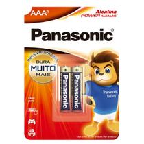 Pilha Alcalina Panasonic AAA 2 Unidades