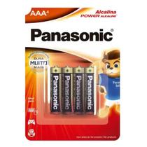 Pilha Alcalina Panasonic AAA 4 Unidades