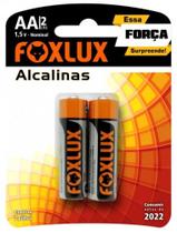 Pilha alcalina pequena aa c/2 unidades lr6 ud95.02 - foxlux Pilha alcalina pequena aa c/2 unidades lr6 ud95.02 - foxlux