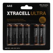 Pilha Alcalina Pequena AA com 6 unidades - Xtracell Pilha Alcalina Pequena AA com 6 unidades - Xtracell