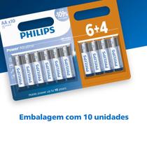 Pilha Alcalina Pequena Aa Philips Comum 2a Pague 6 E Leve 10 Pilha Alcalina Pequena Aa Philips Comum 2a Pague 6 E Leve 10