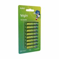 Pilha Alcalina Pequena AAA Com 16 Unids. Ele000000082352 Elgin Pilha Alcalina Pequena AAA Com 16 Unids. Ele000000082352 Elgin