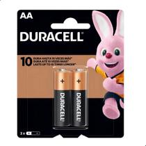 Pilha Alcalina Pequena Duracell AA C/02 Pilha Alcalina Pequena Duracell AA C/02