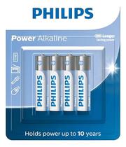 Pilha Alcalina Philips AAA LR03P4B/59 Blister C/4 Und Pilha Alcalina Philips AAA LR03P4B/59 Blister C/4 Und