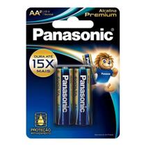 Pilha Alcalina Premium AA 1.5v 02 Unidades - Panasonic Pilha Alcalina Premium AA 1.5v 02 Unidades - Panasonic
