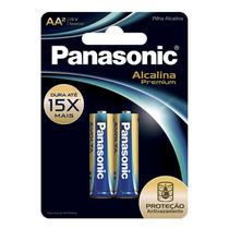 Pilha Alcalina Premium AAA C/2 - Panasonic Pilha Alcalina Premium AAA C/2 - Panasonic