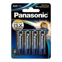 Pilha Alcalina Premium Panasonic 1,5V AA4 3105