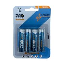 Pilha Alcalina Proeletronic Aa Pqpa-0aa4 Com 4 Unidades - Seleção de Alta Qualidade Pilha Alcalina Proeletronic Aa Pqpa-0aa4 Com 4 Unidades - Seleção de Alta Qualidade